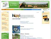 Tablet Screenshot of cc.pays-de-hanau.com